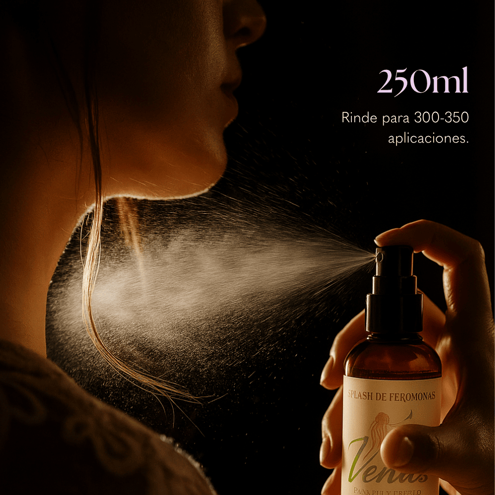 VENUS | Splash de Feromonas para Energía Femenina